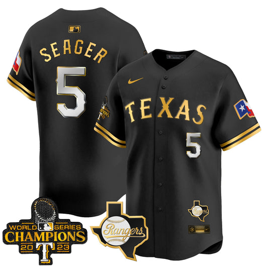 Texas Rangers World Series Champions Vapor Premier Limited Jersey V2 - All Stitched