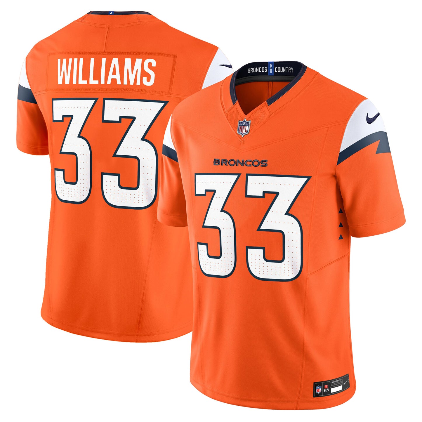 Denver Broncos 2024 Vapor Limited Jersey - All Stitched