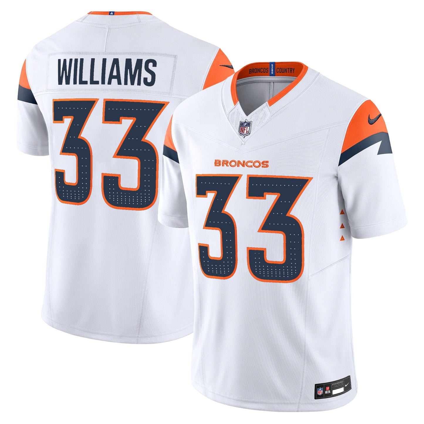 Denver Broncos 2024 Vapor Limited Jersey - All Stitched