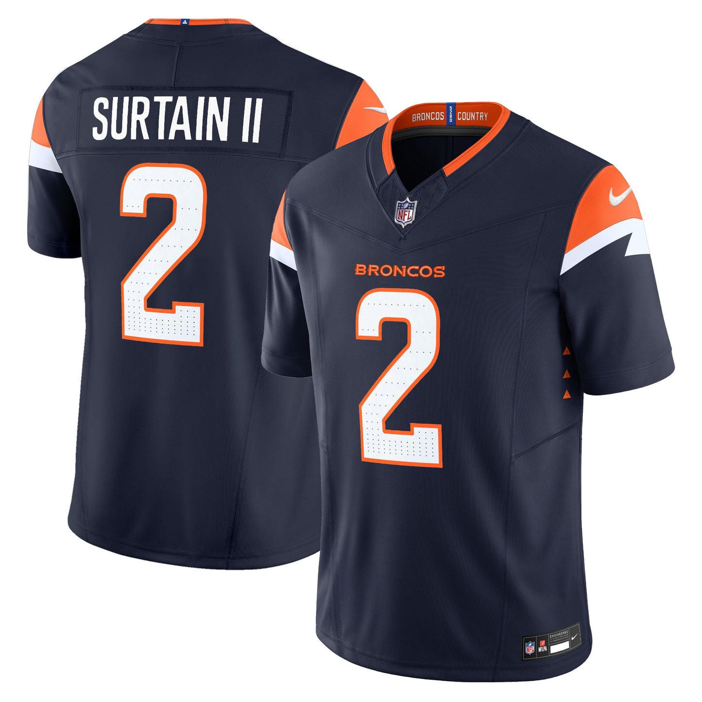 Denver Broncos 2024 Vapor Limited Jersey - All Stitched