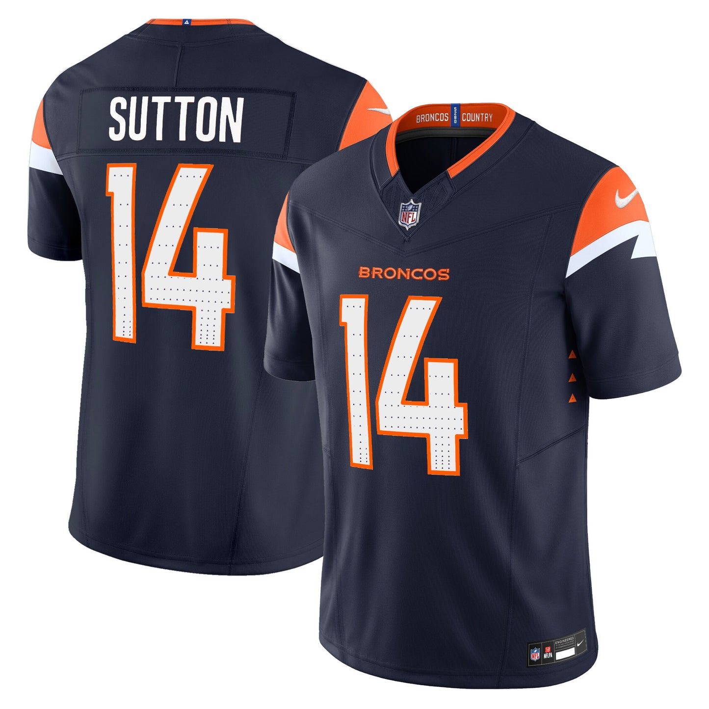 Denver Broncos 2024 Vapor Limited Jersey - All Stitched