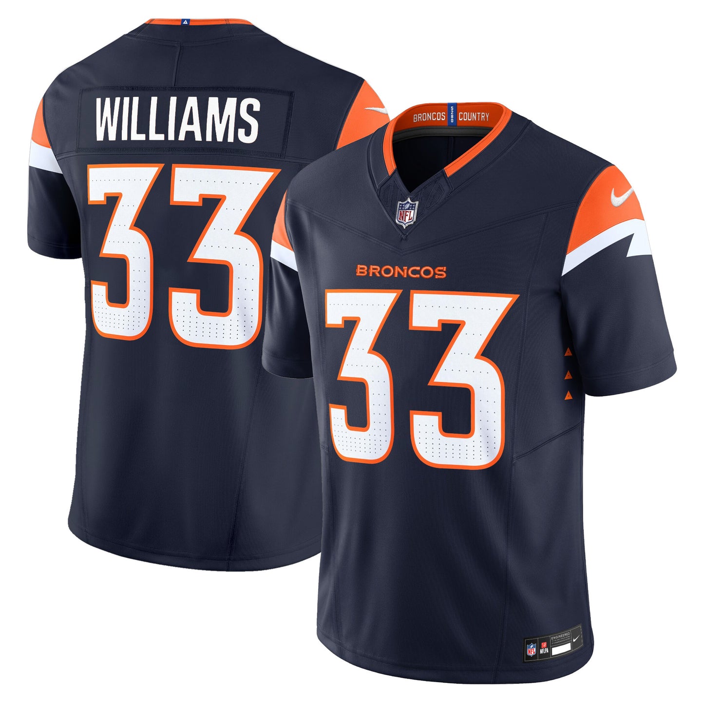 Denver Broncos 2024 Vapor Limited Jersey - All Stitched