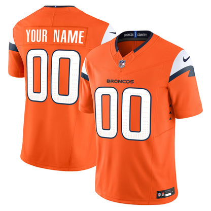 Denver Broncos 2024 Vapor Limited Custom Jersey - All Stitched