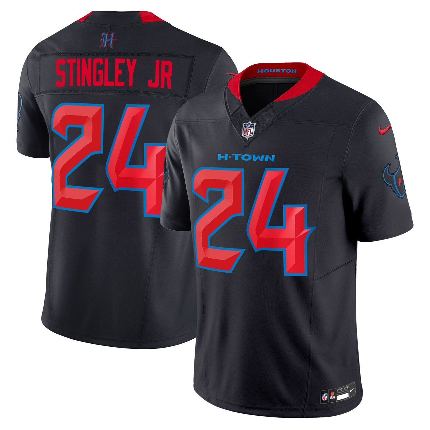 Houston Texans 2024 Vapor Limited Jersey V2 - All Stitched