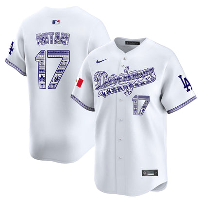 Los Angeles Dodgers Mexico Vapor Premier Limited Jersey V3 - All Stitched