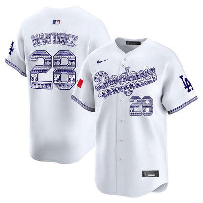 Los Angeles Dodgers Mexico Vapor Premier Limited Jersey V3 - All Stitched