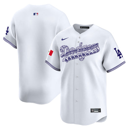 Los Angeles Dodgers Mexico Vapor Premier Limited Jersey V3 - All Stitched