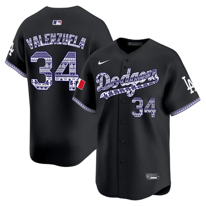 Los Angeles Dodgers Mexico Vapor Premier Limited Jersey V3 - All Stitched