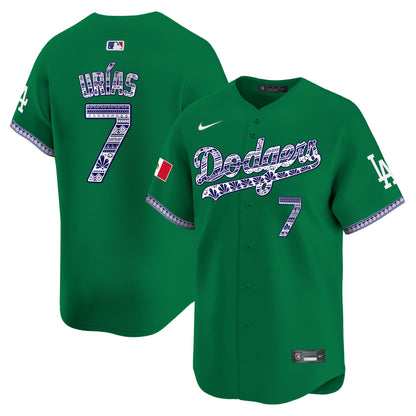 Los Angeles Dodgers Mexico Vapor Premier Limited Jersey V3 - All Stitched