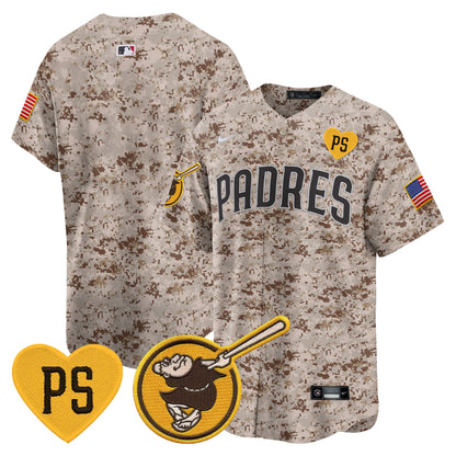 Padres USMC Alternate Vapor Premier Limited Jersey – All Stitched