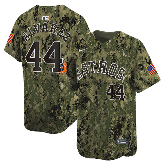 Houston Astros USMC Alternate Vapor Premier Limited Jersey - All Stitched