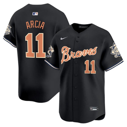 Atlanta Braves Peaches n' Cream Vapor Premier Limited Jersey - All Stitched