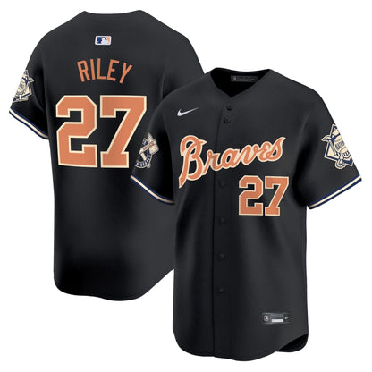 Atlanta Braves Peaches n' Cream Vapor Premier Limited Jersey - All Stitched