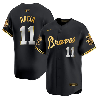 Atlanta Braves Peaches n' Cream Vapor Premier Limited Jersey - All Stitched