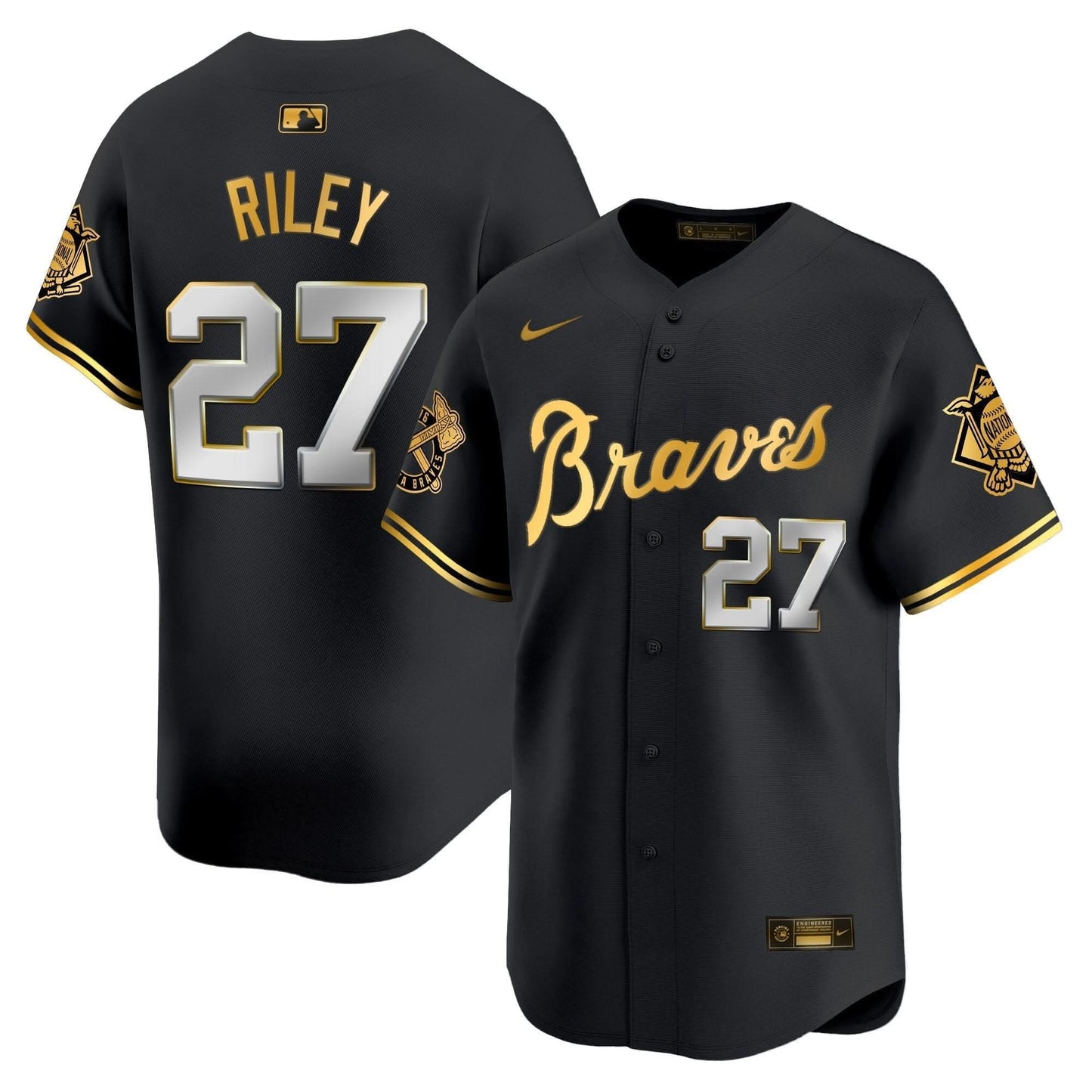 Atlanta Braves Peaches n' Cream Vapor Premier Limited Jersey - All Stitched