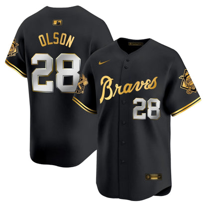 Atlanta Braves Peaches n' Cream Vapor Premier Limited Jersey - All Stitched