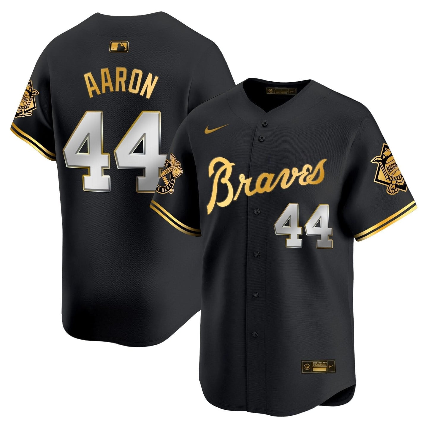 Atlanta Braves Peaches n' Cream Vapor Premier Limited Jersey - All Stitched