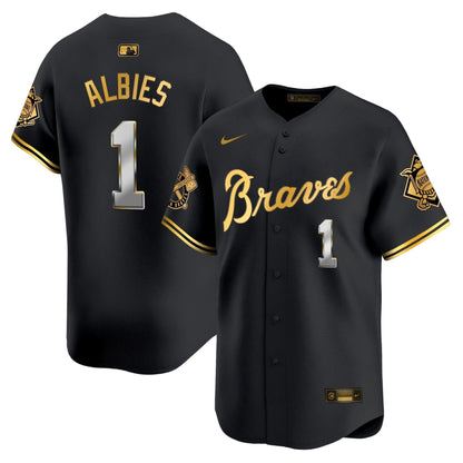 Atlanta Braves Peaches n' Cream Vapor Premier Limited Jersey - All Stitched