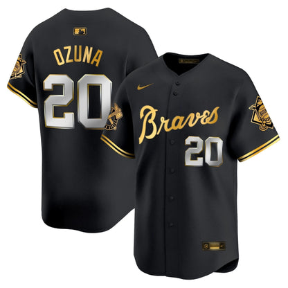 Atlanta Braves Peaches n' Cream Vapor Premier Limited Jersey - All Stitched