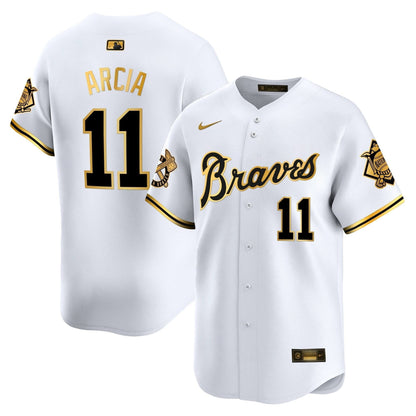 Atlanta Braves Peaches n' Cream Vapor Premier Limited Jersey - All Stitched