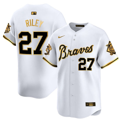 Atlanta Braves Peaches n' Cream Vapor Premier Limited Jersey - All Stitched