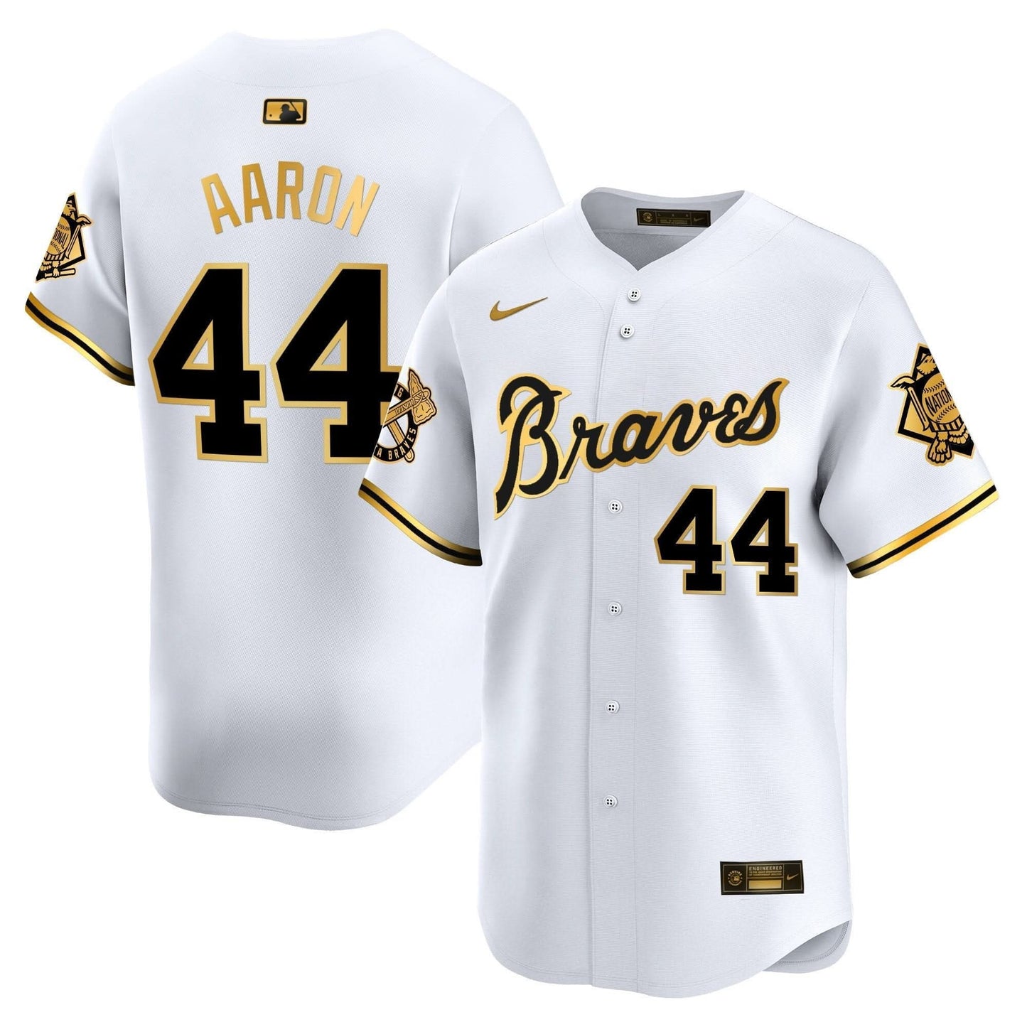 Atlanta Braves Peaches n' Cream Vapor Premier Limited Jersey - All Stitched