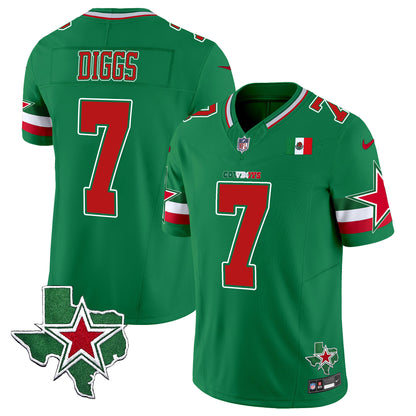 Cowboys 2024 Mexico Vapor Limited Jersey - All Stitched