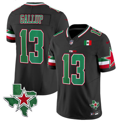 Cowboys 2024 Mexico Vapor Limited Jersey - All Stitched