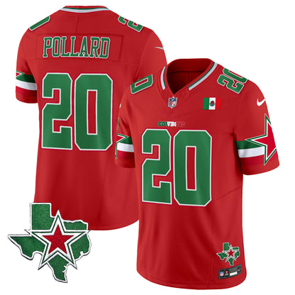 Cowboys 2024 Mexico Vapor Limited Jersey - All Stitched