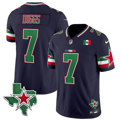 Cowboys 2024 Mexico Vapor Limited Jersey - All Stitched