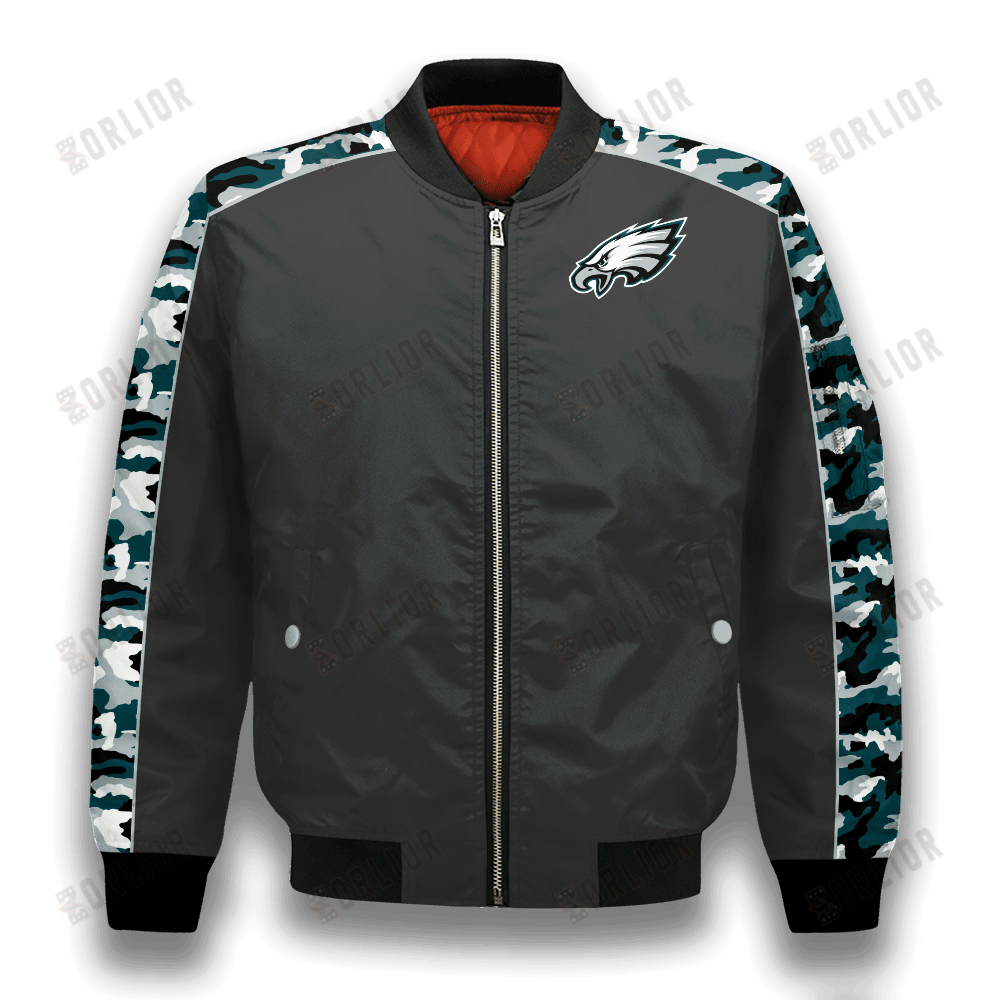 Philadelphia Eagles NFL 2023 Starter Thursday Night Gridiron Unisex Bomber Jacket V7