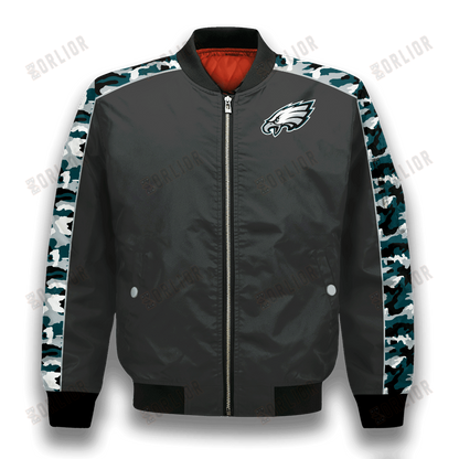 Philadelphia Eagles NFL 2023 Starter Thursday Night Gridiron Unisex Bomber Jacket V7