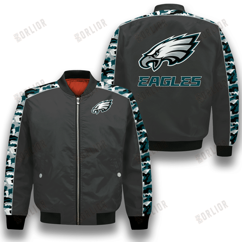 Philadelphia Eagles NFL 2023 Starter Thursday Night Gridiron Unisex Bomber Jacket V7