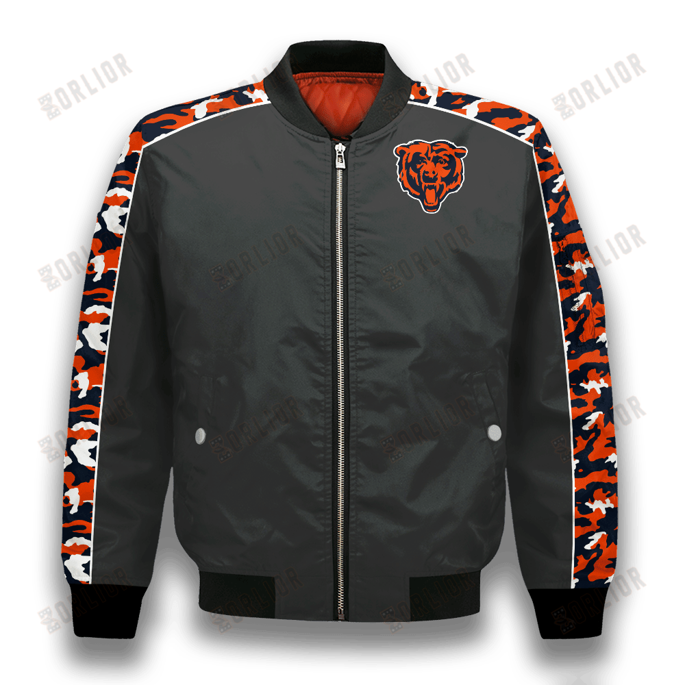 Chicago Bears NFL 2023 Starter Thursday Night Gridiron Unisex Bomber Jacket V7