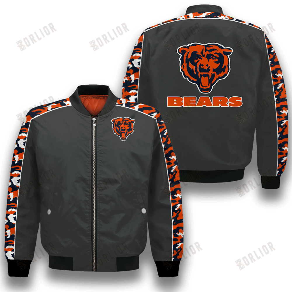 Chicago Bears NFL 2023 Starter Thursday Night Gridiron Unisex Bomber Jacket V7