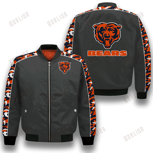 Chicago Bears NFL 2023 Starter Thursday Night Gridiron Unisex Bomber Jacket V7