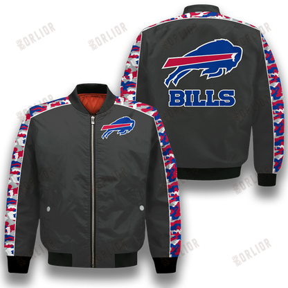 Buffalo Bills NFL 2023 Starter Thursday Night Gridiron Unisex Bomber Jacket V7