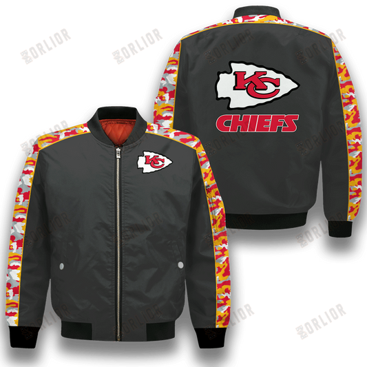 Kansas City Chiefs NFL 2023 Starter Thursday Night Gridiron Unisex Bomber Jacket V7