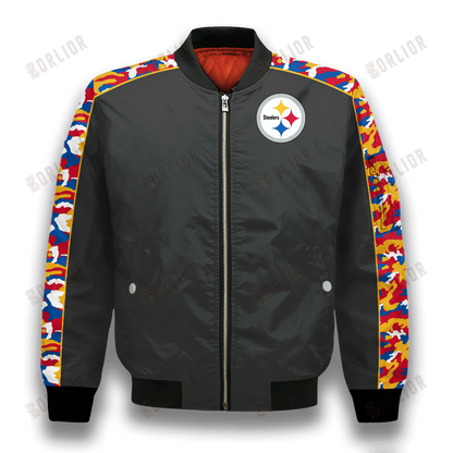 Pittsburgh Steelers NFL 2023 Starter Thursday Night Gridiron Unisex Bomber Jacket V7