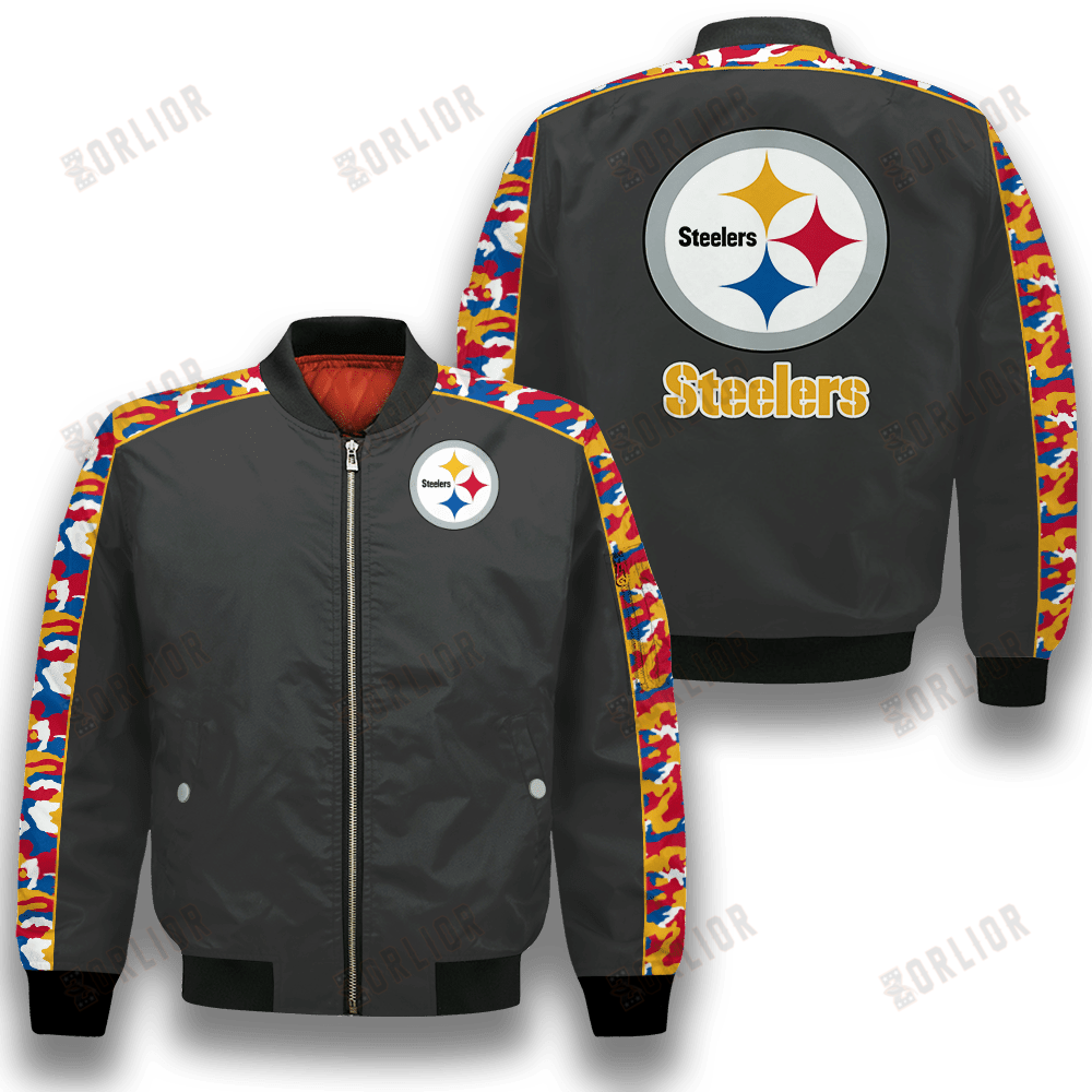 Pittsburgh Steelers NFL 2023 Starter Thursday Night Gridiron Unisex Bomber Jacket V7