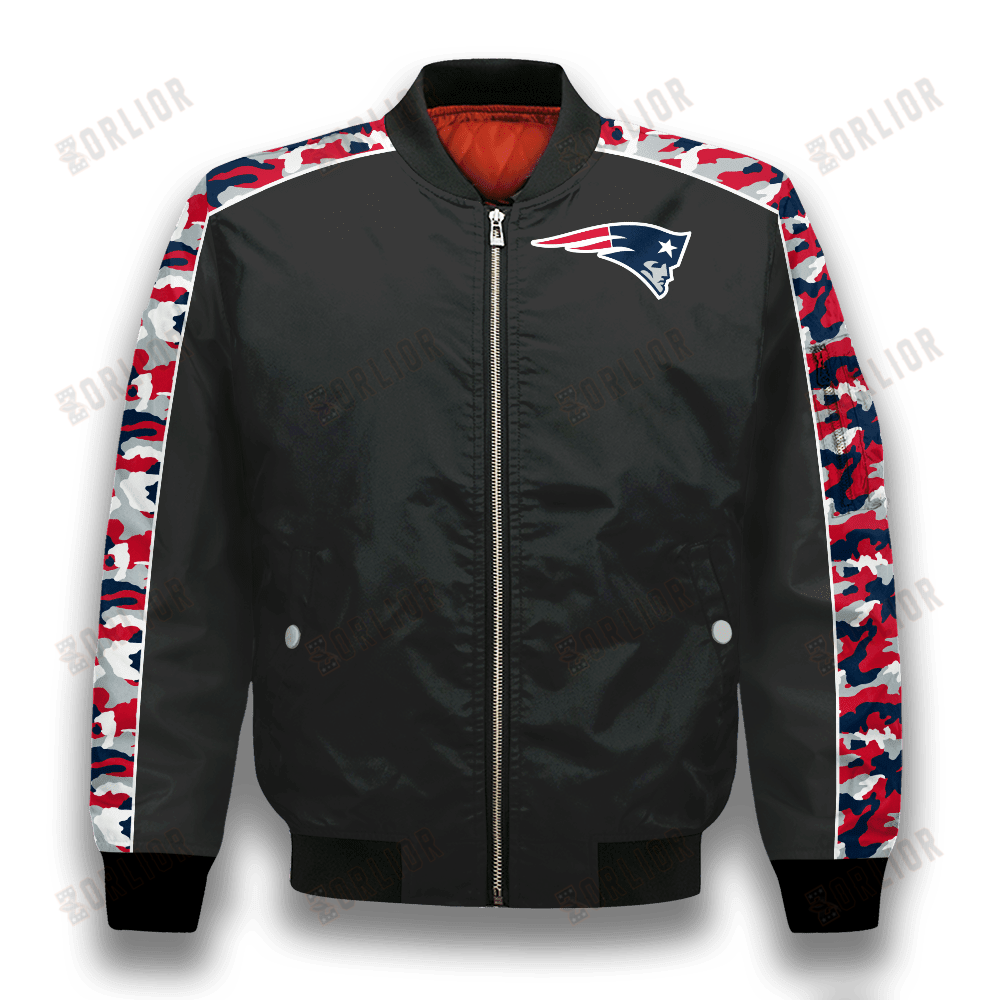 New England Patriots NFL 2023 Starter Thursday Night Gridiron Unisex Bomber Jacket V7
