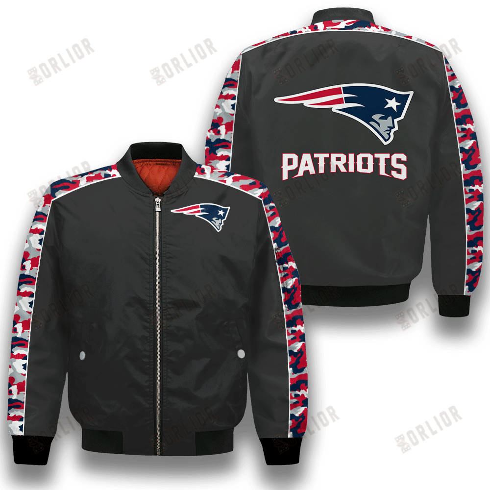 New England Patriots NFL 2023 Starter Thursday Night Gridiron Unisex Bomber Jacket V7