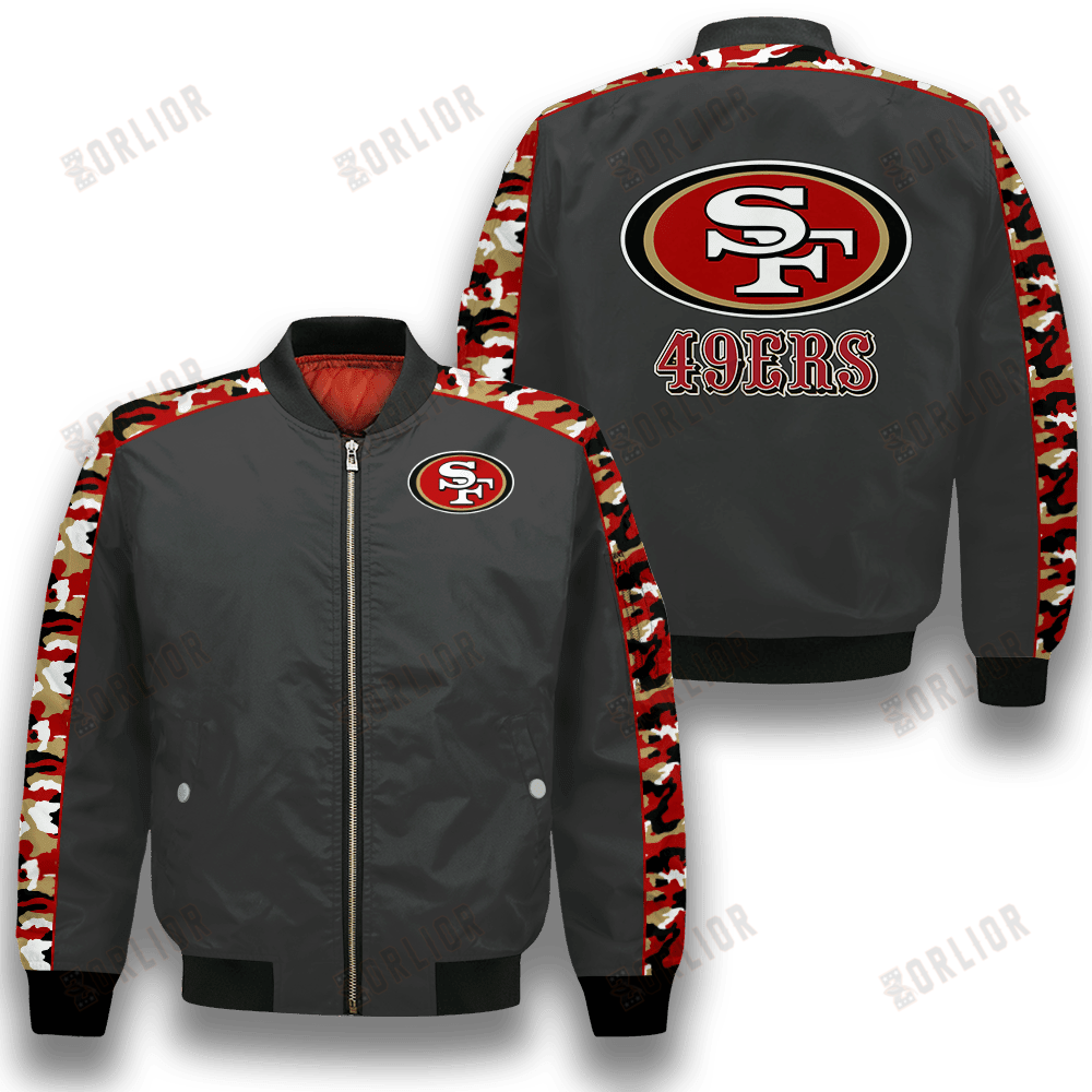 San Francisco 49ers NFL 2023 Starter Thursday Night Gridiron Unisex Bomber Jacket V7