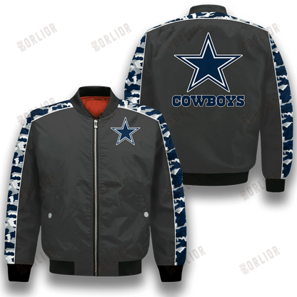 Dallas Cowboys NFL 2023 Starter Thursday Night Gridiron Unisex Bomber Jacket V7