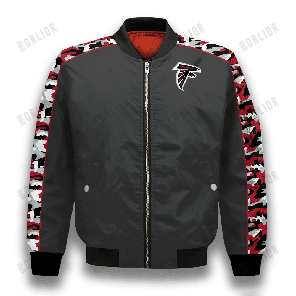 Atlanta Falcons NFL 2023 Starter Thursday Night Gridiron Unisex Bomber Jacket V7