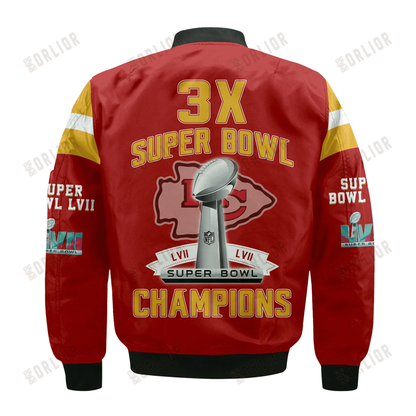 Kansas City Chiefs Super Bowl LVII Champions Red Special Bomber Jacket