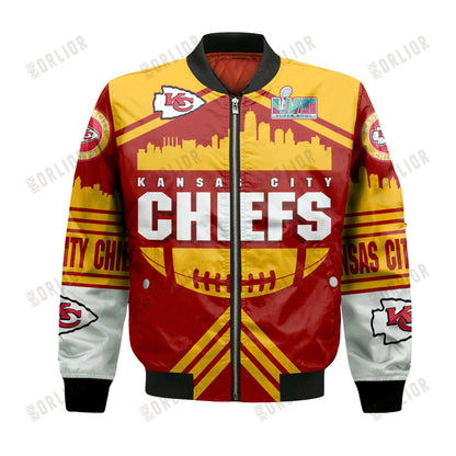 Kansas City Chiefs - Super Bowl Championship 2023 Unisex 3D Bomber Jacket V6