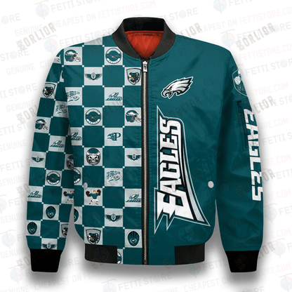 Philadelphia Eagles NFL 2023 Unisex AOP Bomber Jacket