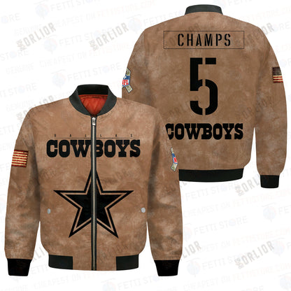 Dallas Cowboys - National Football League 2023 Unisex AOP Bomber Jacket V1