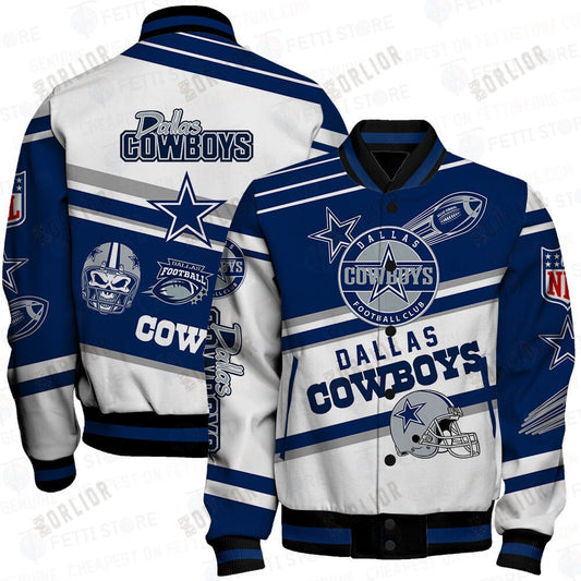 Dallas Cowboys American Football League Pattern Varsity Jacket